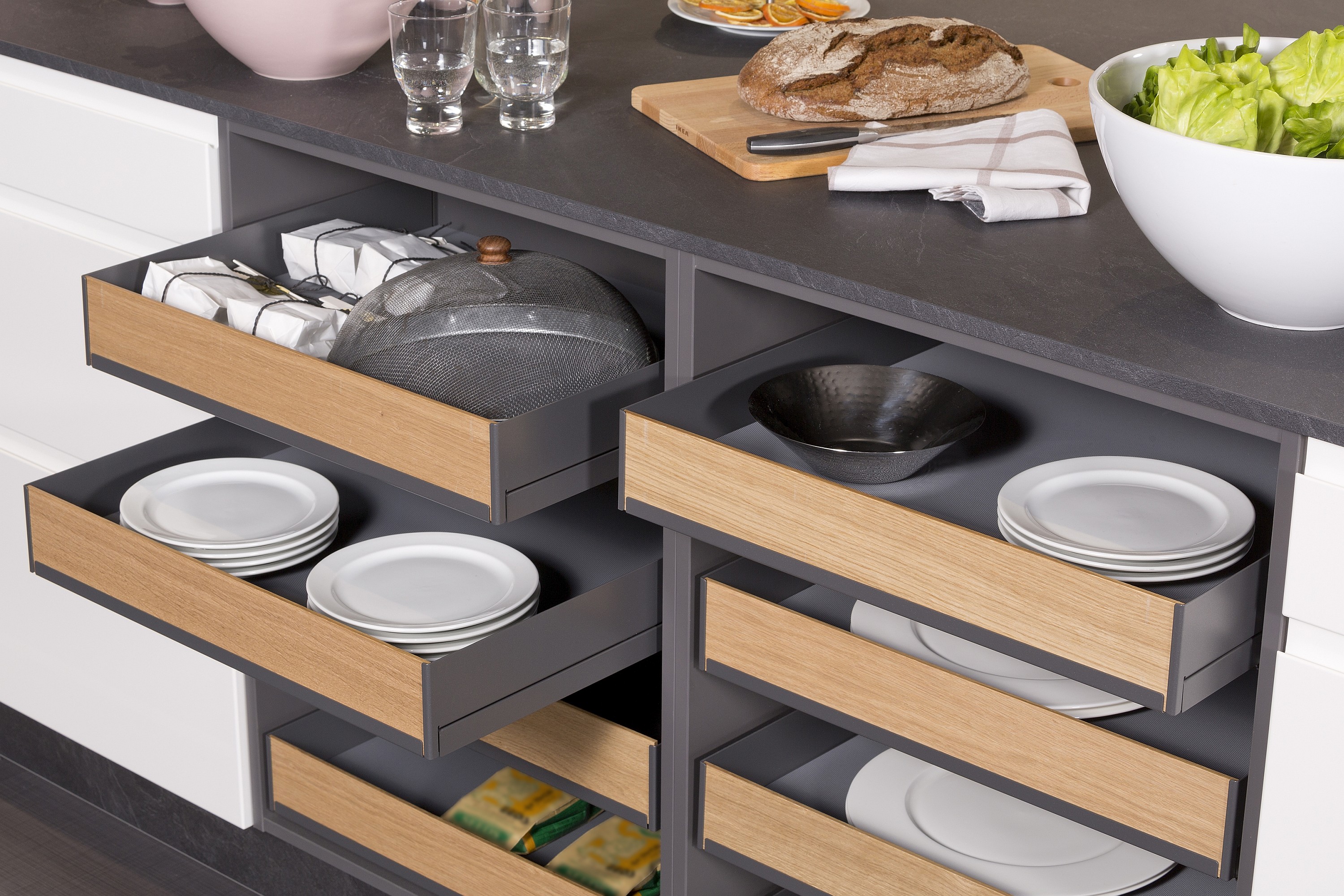 Nobilia Küche Schubladen